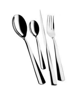 מערכת סכו"ם 24 חלקים ROGGIA נירוסטה