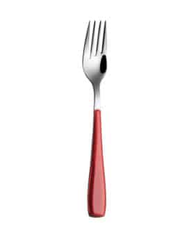 מזלג קינוח ESSENZA אדום