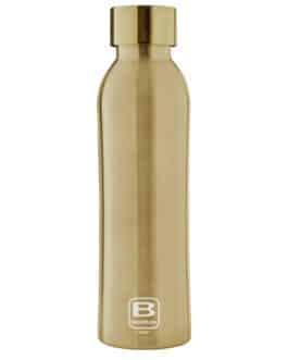 בקבוק תרמי זהב מוברש 500 מ"ל