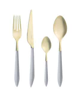 מערכת סכו"ם 24 חלקים ARES זהב