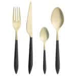 מערכת סכו"ם 24 חלקים ARES זהב