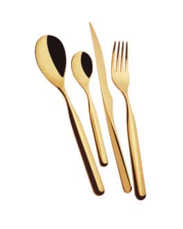 מערכת סכו"ם VIDAL זהב 24K