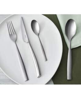 מערכת סכו"ם RIVIERA נירוסטה מט