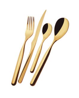 מערכת סכו"ם VIDAL זהב PVD